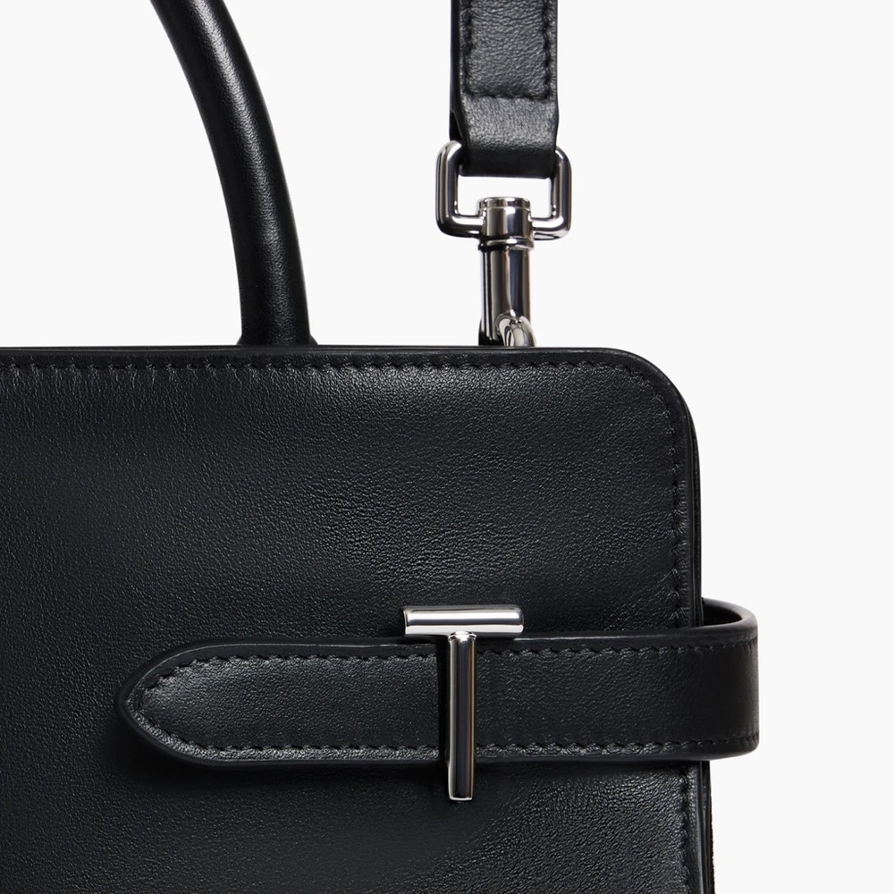 Brand New- Le Tanneur Emie Medium Handbag in Smooth Leather 🖤✨ - Picture 2 of 16